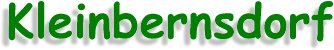 Text Kleinbernsdorf